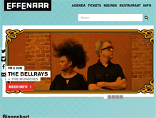 Tablet Screenshot of effenaar.nl